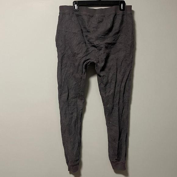 Parachute Waffle Knit Men's Gray Jogger Pants - Picture 2 of 4